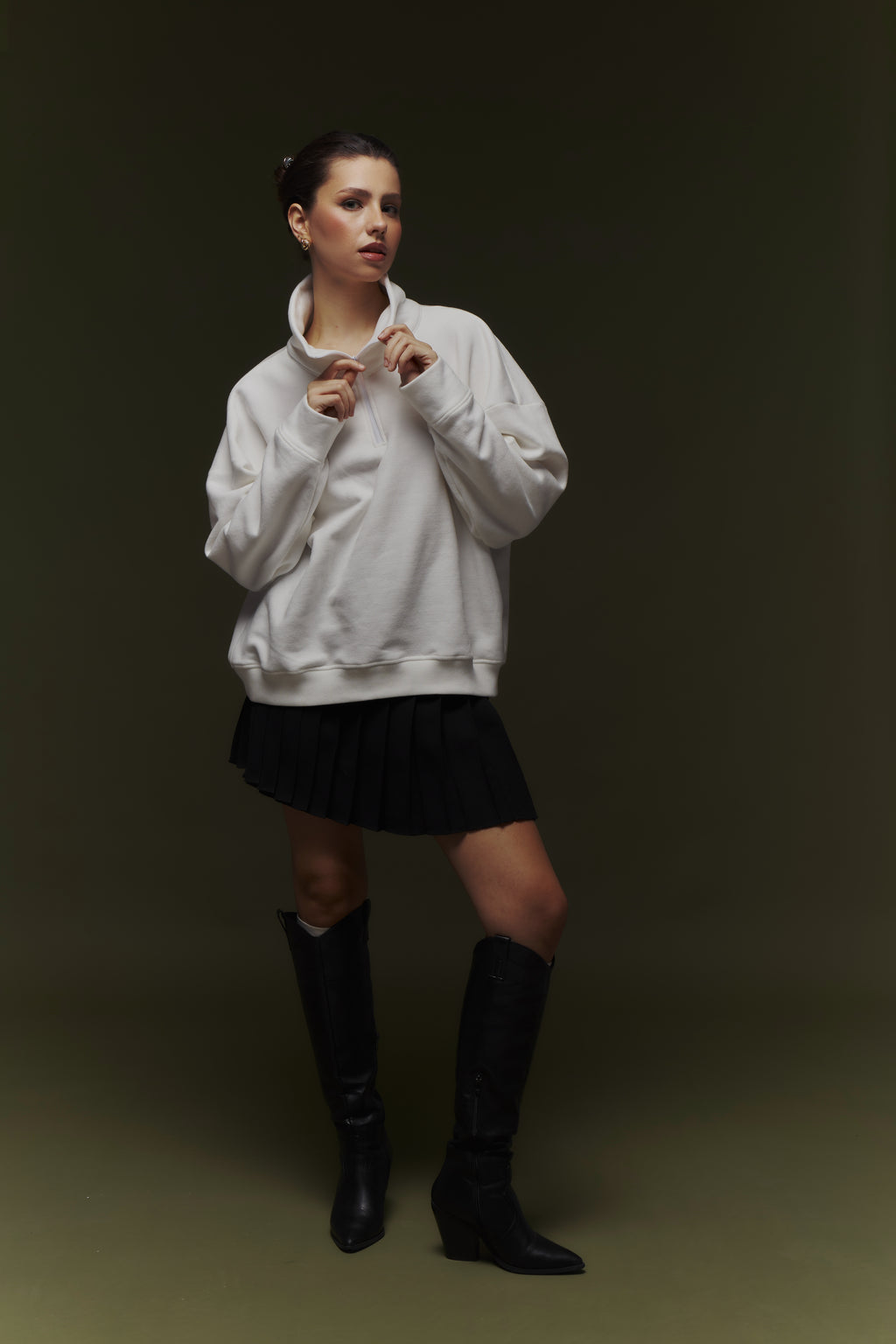 Nouveau Pleated Skirt