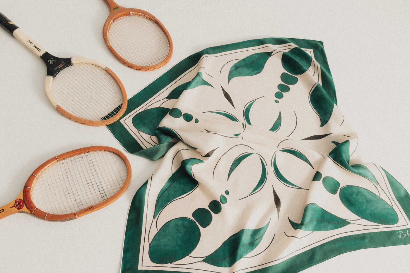 Wimbledon Silk Scarf