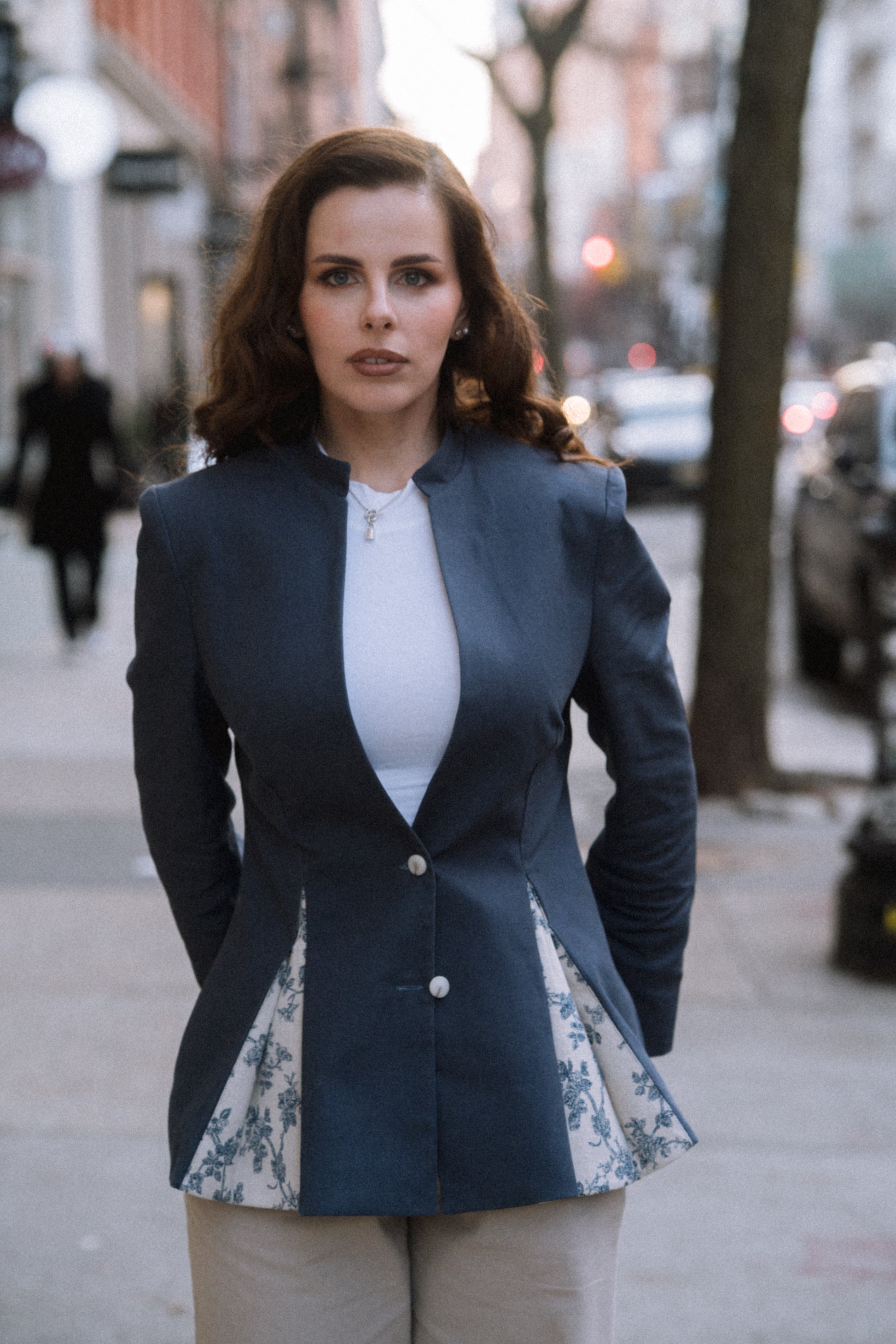 Floraison Nocturne Blazer