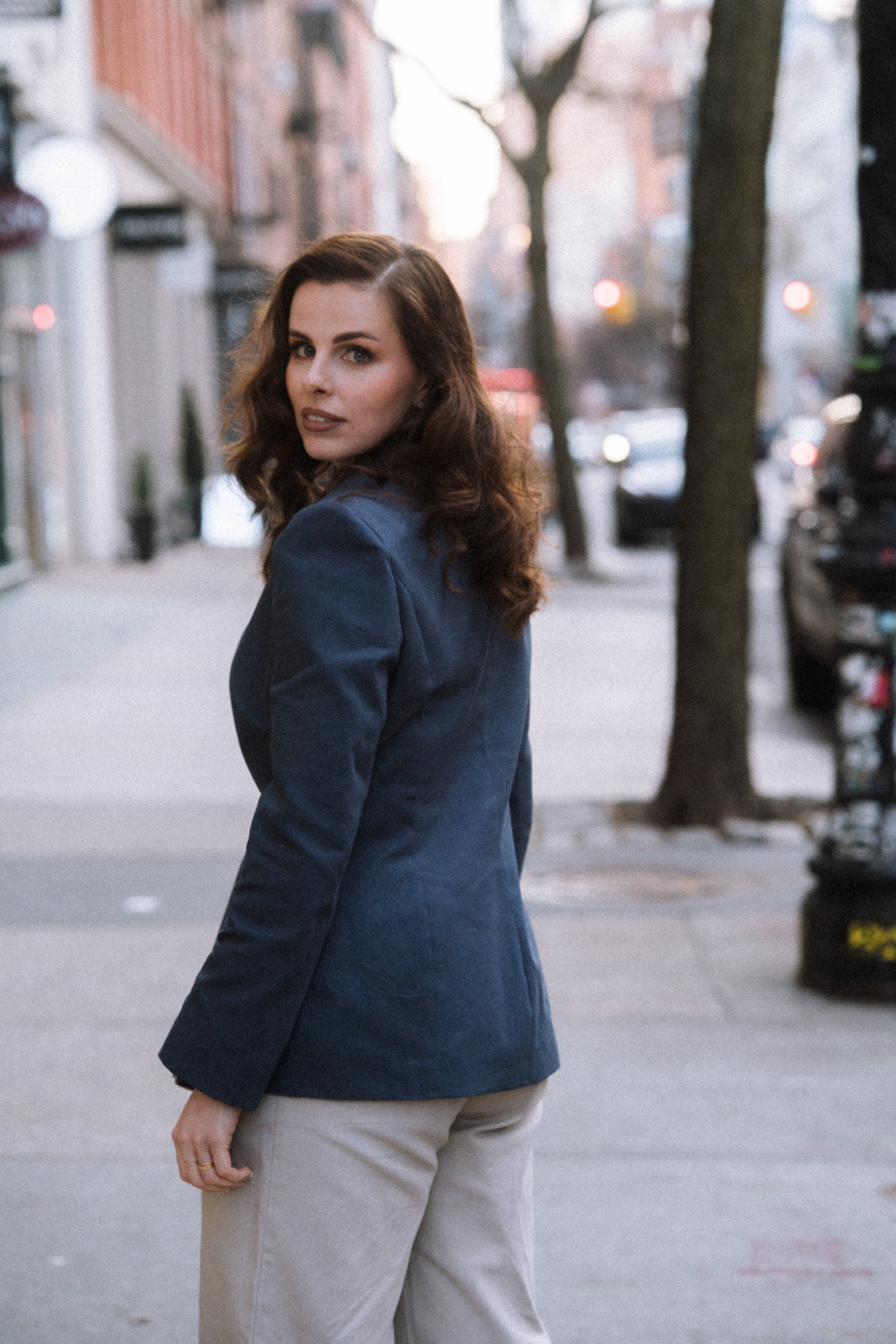 Floraison Nocturne Blazer