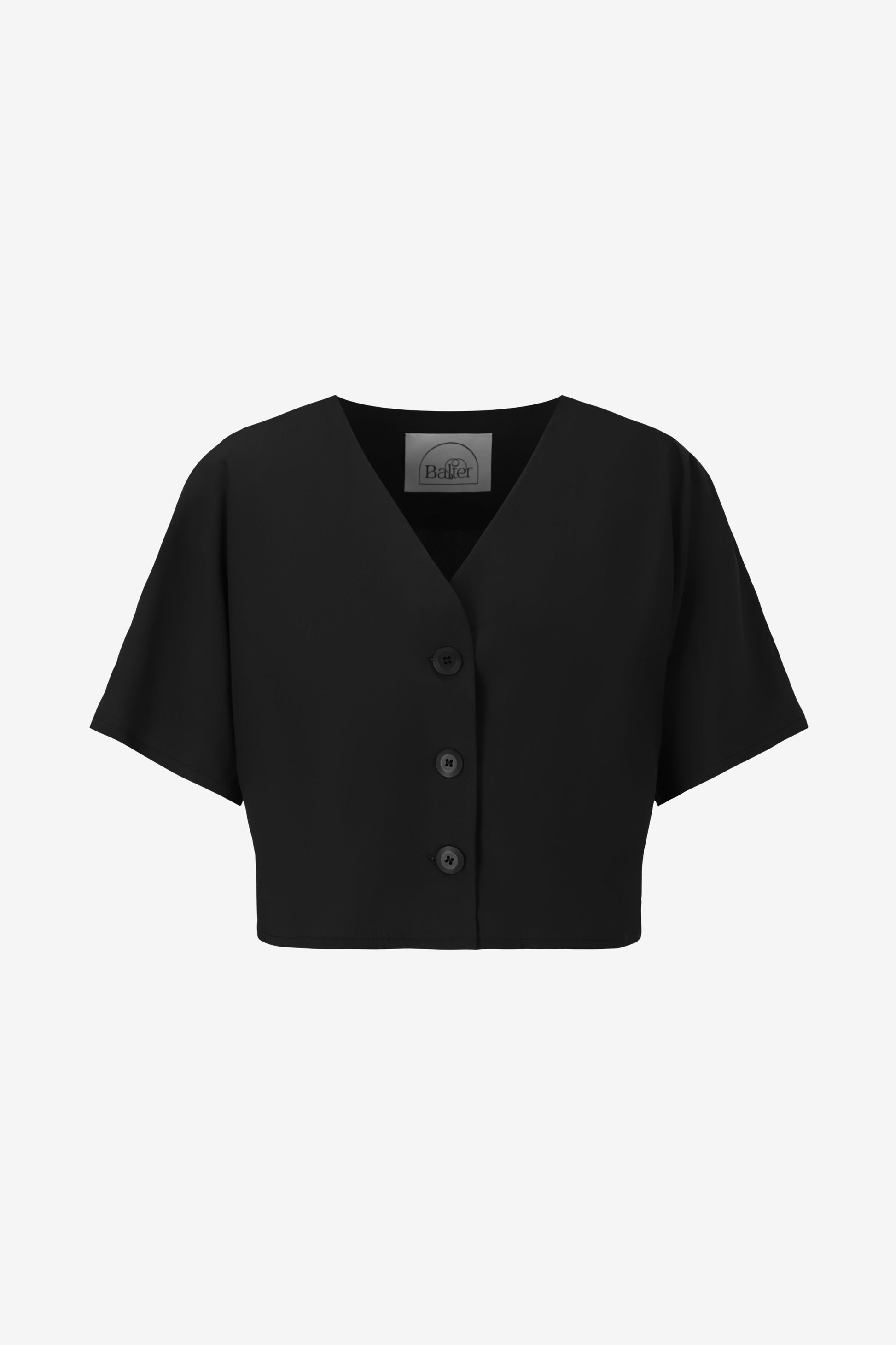 Kimono Shirt Black ECO